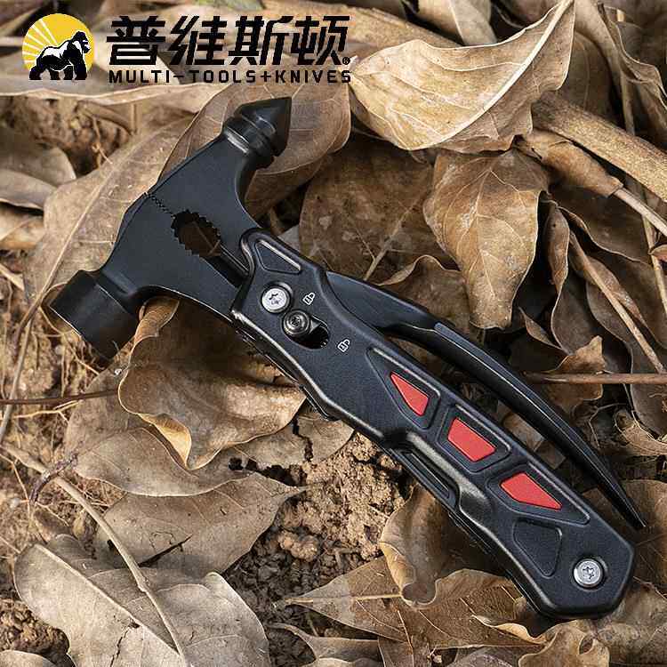 亚马逊供应多功能救生锤破窗锤便携车载工具锤逃生锤野营组合工具