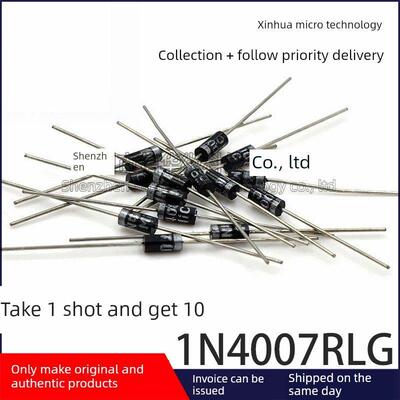 全新原装正品 ON/安森美 1N4007RLG 1A 1000V整流二极管 编带