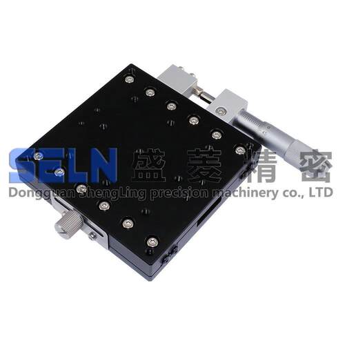 供应90*90X轴LX90-R精密型微调架可调平台手动位移滑台