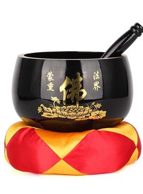 日式道具用品心经法器佛具铜罄纯铜豆瓣铜磬铜庆铜钵佛音碗修行钵