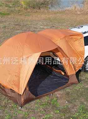 简易CWZ车载UV车尾帐篷 户外自驾游防雨箱车尾帐 后备露营catr en