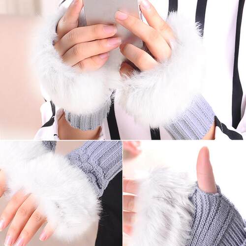 Long Faux Fur Fabric Ribbon Tapes For Patchwork Sewing Mater