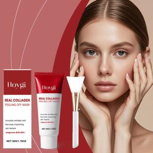 Off Mask face Collagen rem the Peel cleanses HOYGI Gently