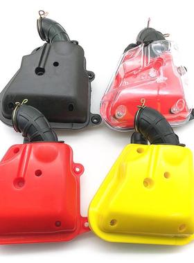 适用两冲程JOG50 3/4/5代/ZR/印王风帆90摩托车空滤芯滤清器总成