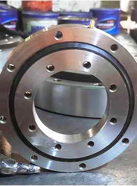 无齿轴小回转支PBM承承转盘轴承型回转支撑展示台转盘不带齿现货