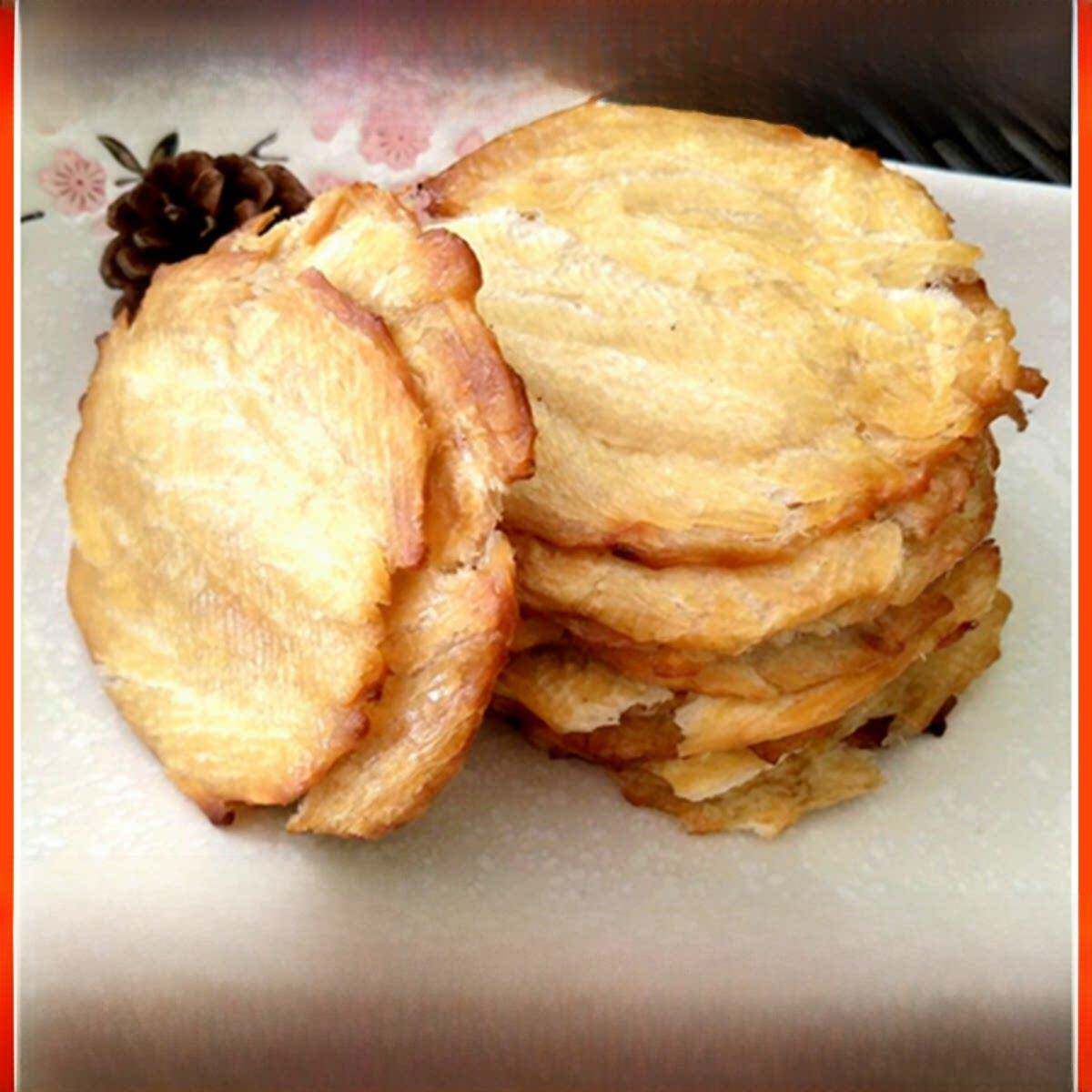 舟山特产香烤马面鱼片干孕妇儿童零食即食手撕熟鱼片王200g无淀粉