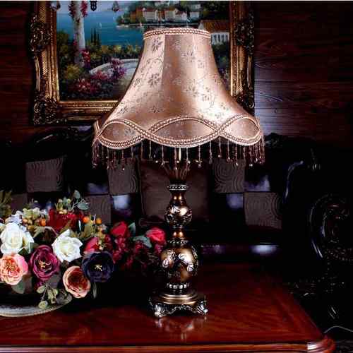 高档欧式落地灯美式厅古轻温奢复宫廷风格客古典馨可调光卧室立式