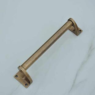 覆古精密铸造全黄铜房子平房老式 纳维亚门长把手黄铜暴 上海斯堪