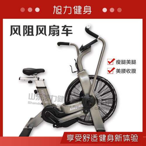 风阻风扇车单车减肥商用家用型有氧健身器材直立式单车