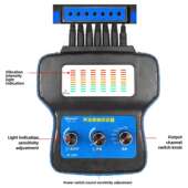 Kentai汽车六通道异常噪声听诊器汽车维修数字听诊器发动机底盘异