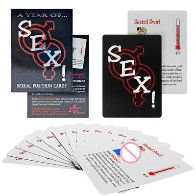 Sex Card Game Adult Board Game Explore 50 Kinds of Card Play