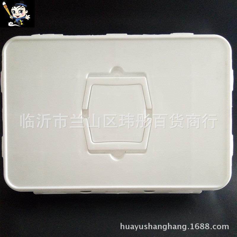 24格大瓶颜料盒 24格颜料盒 可装100ml瓶装颜料 整瓶装水粉颜料盒