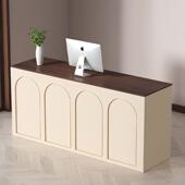 收银柜台店铺小型前台服装 店商用吧台接待台简约现代咖啡店商铺柜