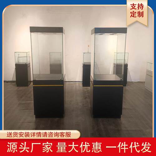 物馆文物陈列柜玻璃柜子展示柜珠宝玉器透明柜台陶瓷产品展示柜