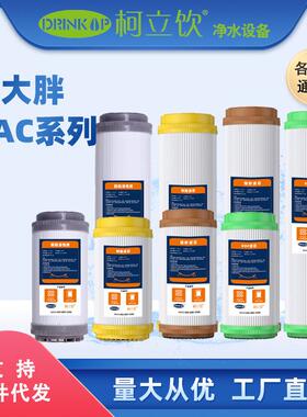 大胖碳棒滤芯活性炭工业活性炭滤芯阳离子树脂滤芯大胖瓶配件