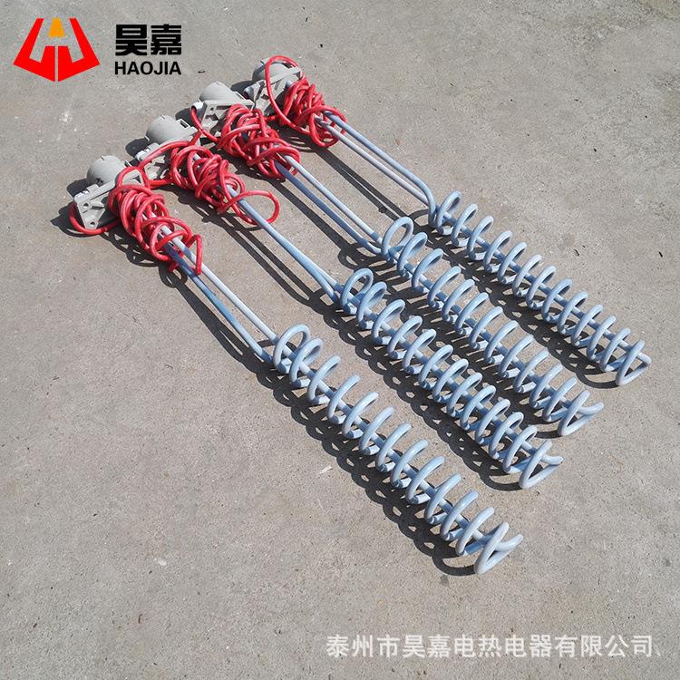 铁氟龙加热管防酸碱发热管中温电热管氟塑料发热管3KW螺旋型