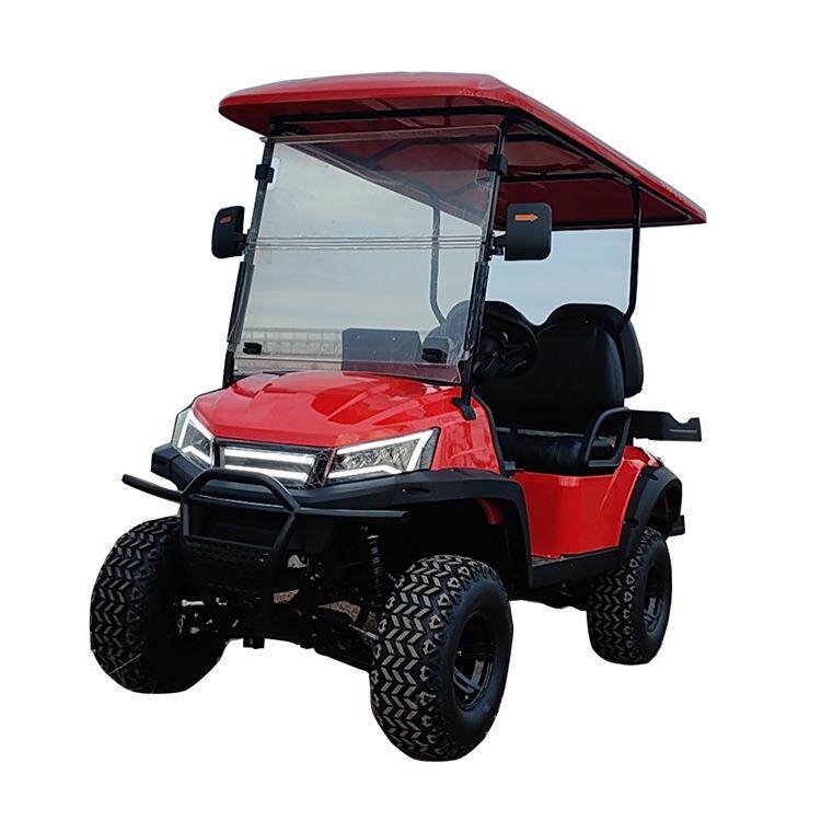 2025年新款2-4座沙滩越野新四轮高尔夫球场用电动高尔夫球车
