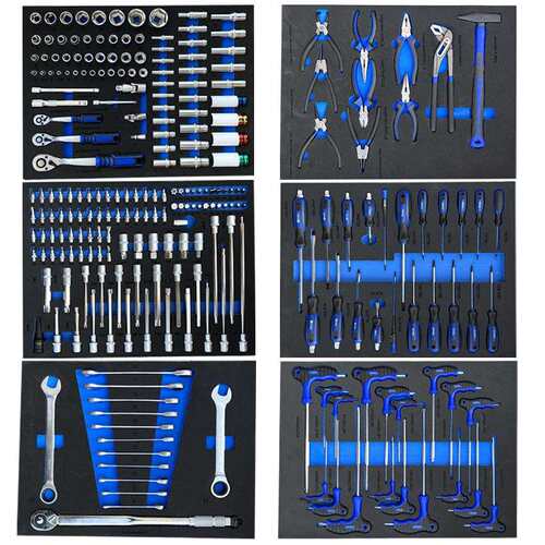 245 sets of auto repair and machine repair tools机修工具套装
