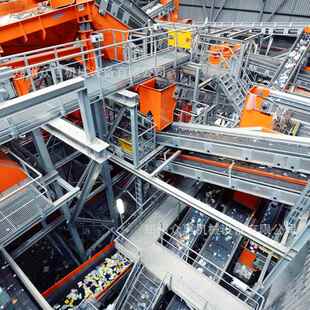 填埋场垃圾再利用设备生活垃圾轻质物风选机工地垃圾分选处理机