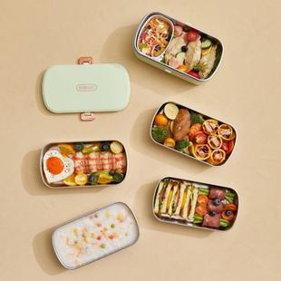 电ICS热饭免注热恒温加水热饭盒插电保温餐盒便携盒车载自便当盒