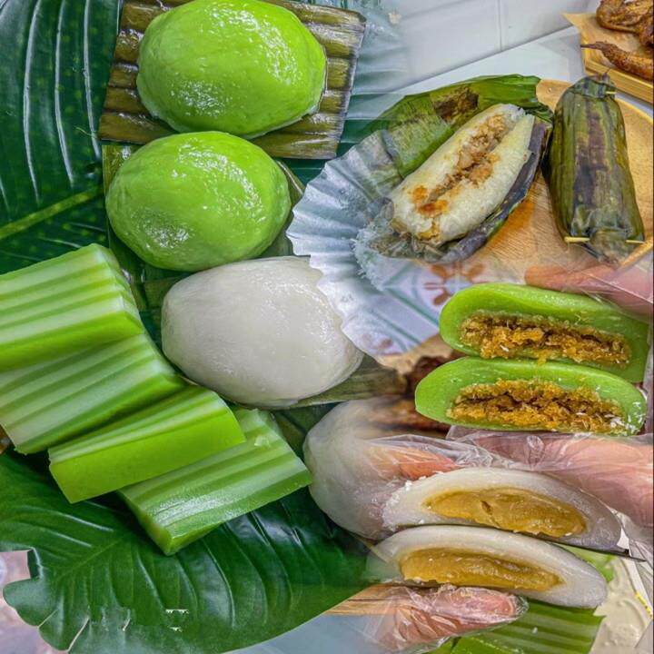 椰汁西米糕南洋手工糕点斑斓椰汁娘惹糕青团子美食散装糕点零食