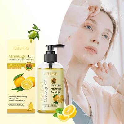 EELHOE Lemon Body Oil - Gently locks in moisture, soothes an