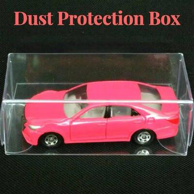 50 Pieces 1/64 Protector Clear PVC Cases Toy Car Model 1/64