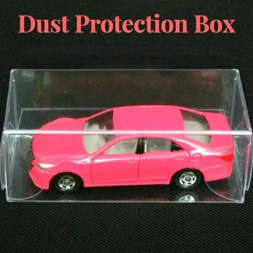 50 Pieces 1/64 Protector Clear PVC Cases Toy Car Model 1/64