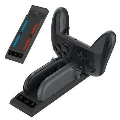 2 In 1 Game Controller Charger LED Indicators Small Handle