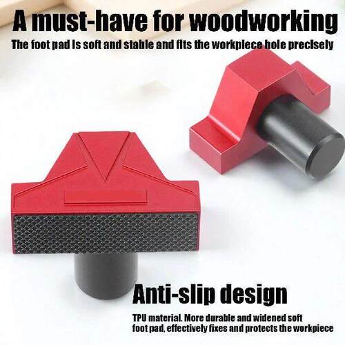 Bench Dog Clamp 2 Piece Bench Dog Clip Non-Slip Tools