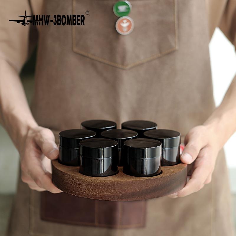 MHW-3BOMBER轰炸机咖啡豆罐 门店手冲吧台出品 定量储豆罐 闻香瓶