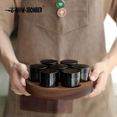 MHW-3BOMBER轰炸机咖啡豆罐 门店手冲吧台出品 定量储豆罐 闻香瓶