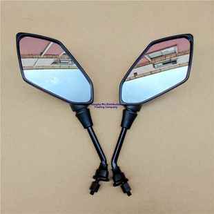 五星钻豹炫影豪华电动车乐喜反光镜通用8MM后视镜改装镜电瓶车