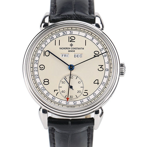 [9.8新]江诗丹顿历史名作精钢手动机械男表3110V/000A-B426