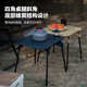烧烤轻量化桌露营折叠小桌塑料升降桌户外便携式 自驾游野餐高度可