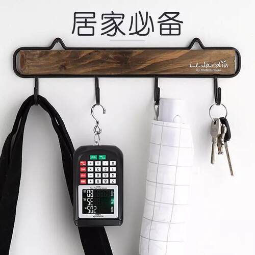 贝雅手提电子秤便携式验钞高精度家用弹簧秤快递称买菜小型手提秤