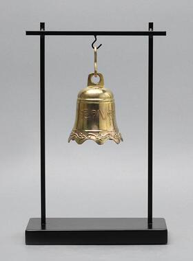 新中式创意铁架钟摆件客厅书房饰品酒店玄关电视柜桌面工艺品摆设