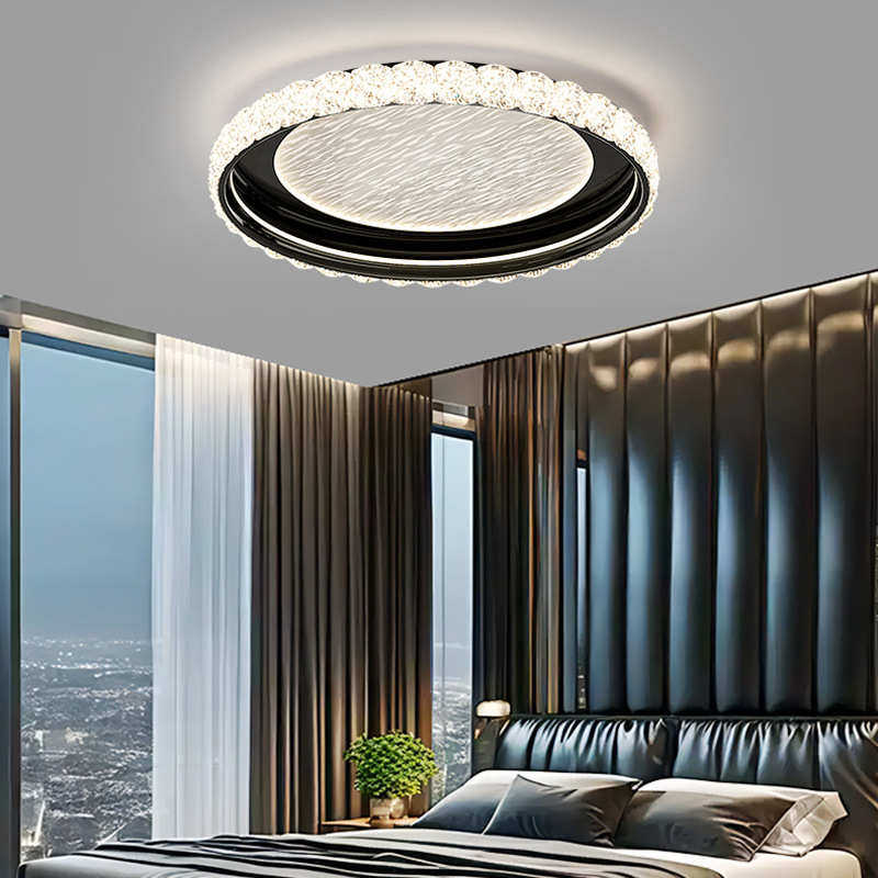 意式极简卧室吸顶灯创意个性轻奢圆形护眼房间灯2025新款中山灯具,家装灯饰光源,智能吸顶灯,淘宝优惠券,粉丝福利购,淘宝优惠卷