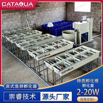 循环水水产养殖系统淡水鱼石斑鱼虹鳟鱼鱼卵孵化器孵化设备