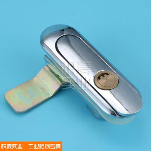 老AB403铜平面锁工业用户外活动机箱柜门锁铜芯锁现货