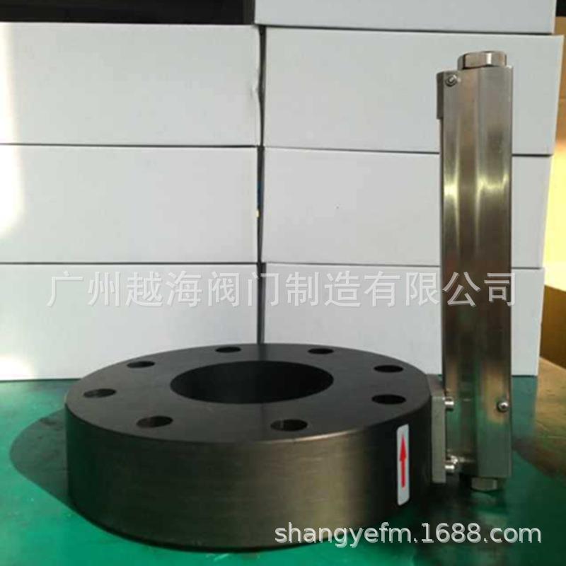 供应污水处理PVC对夹式孔板流量计304不锈钢孔板流量计