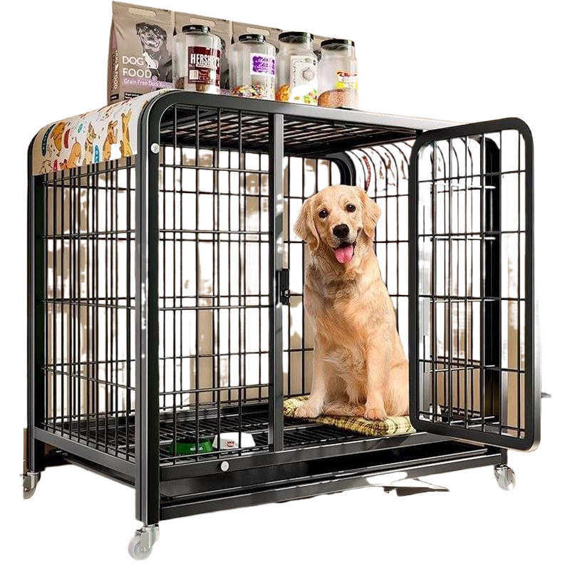 狗笼小型犬中型犬犬室内带厕所宠物狗围栏柯基泰迪狗笼子狗窝,宠物/宠物食品及用品,狗窝/屋/帐篷/沙发,淘宝优惠券,粉丝福利购,淘宝优惠卷