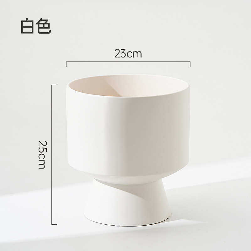 现代几何高脚陶瓷花盆 创意黑白 绿植装饰盆家居台面容器,鲜花速递/花卉仿真/绿植园艺,花盆,淘宝优惠券,粉丝福利购,淘宝优惠卷