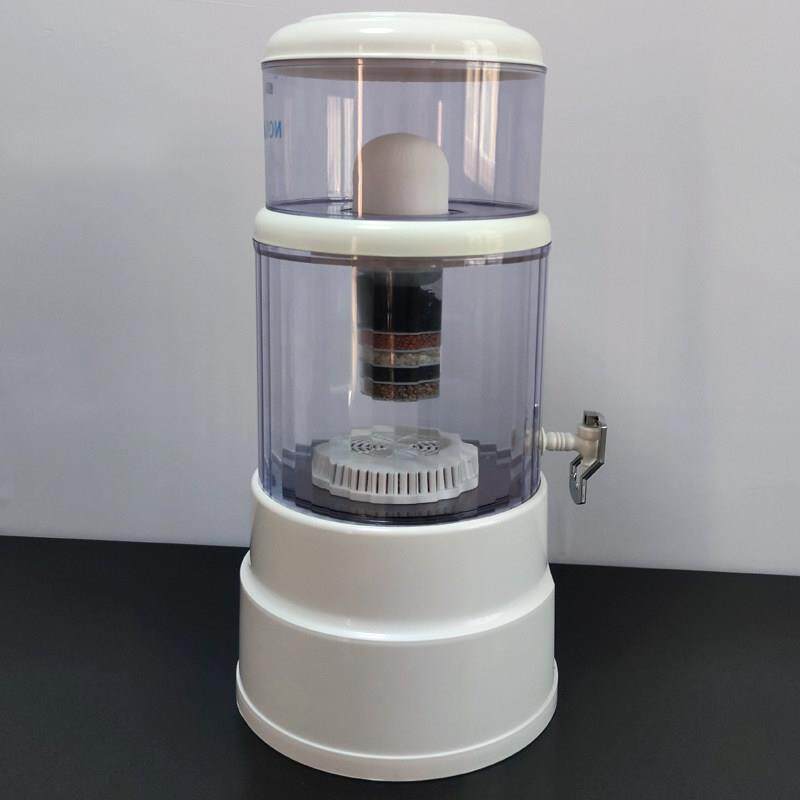 玉来泉22升台式七级矿泉水壶陶瓷滤芯滤芯净化水桶家用净化水桶