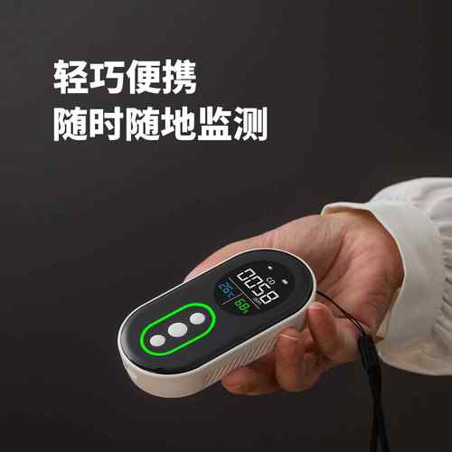 正品便携式一氧化检测仪测车家用小菲米碳户外露度营泄漏CO浓报警