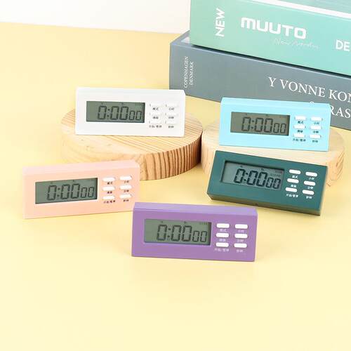 Mini Timer Student Study Reminder Electronic Alarm Clock Por