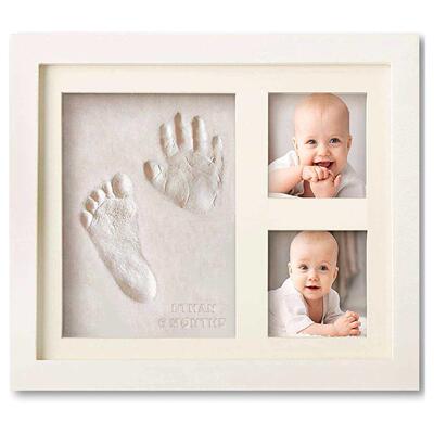 pet hand print photo frame baby ink pad baby hand and foot p