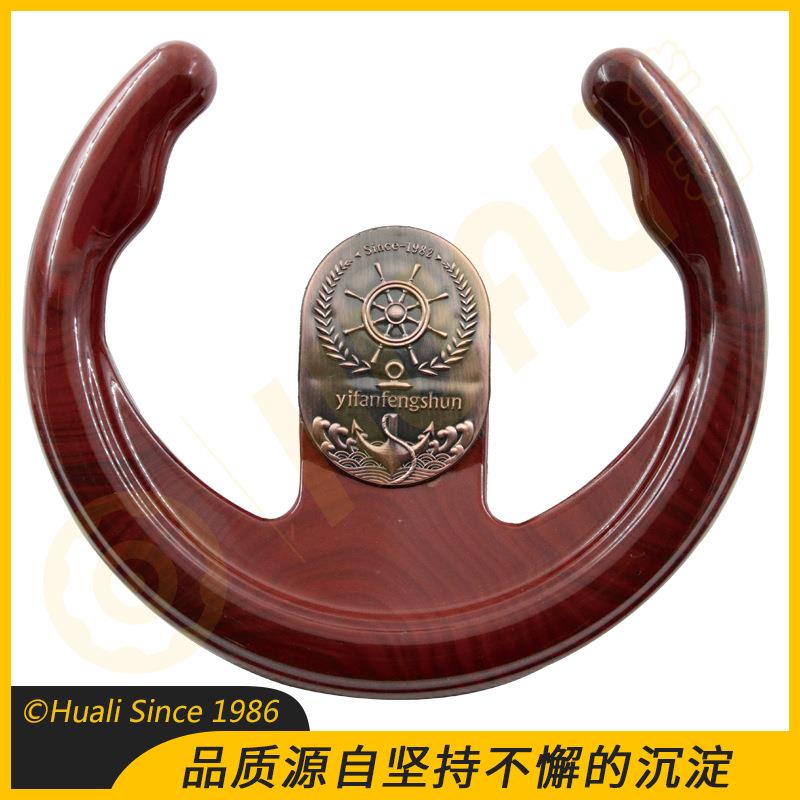 盘舵QMB舵盘手摆舵仪舵盘手轮方向盘手轮舵盘调整方向胶轮木手轮