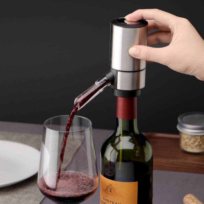 电子醒酒器智能USB充电醒酒红酒分酒器套装醒酒分酒开瓶酒具套装