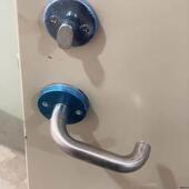 不锈钢防火消防门锁芯全套通用型配件把手锁体铝铜锁芯通开通用.